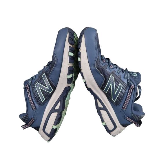 New Balance Shoe Women 7.5 Athletic Trail Running Sneaker All Terrain 410v6 Blue - Picture 12 of 16